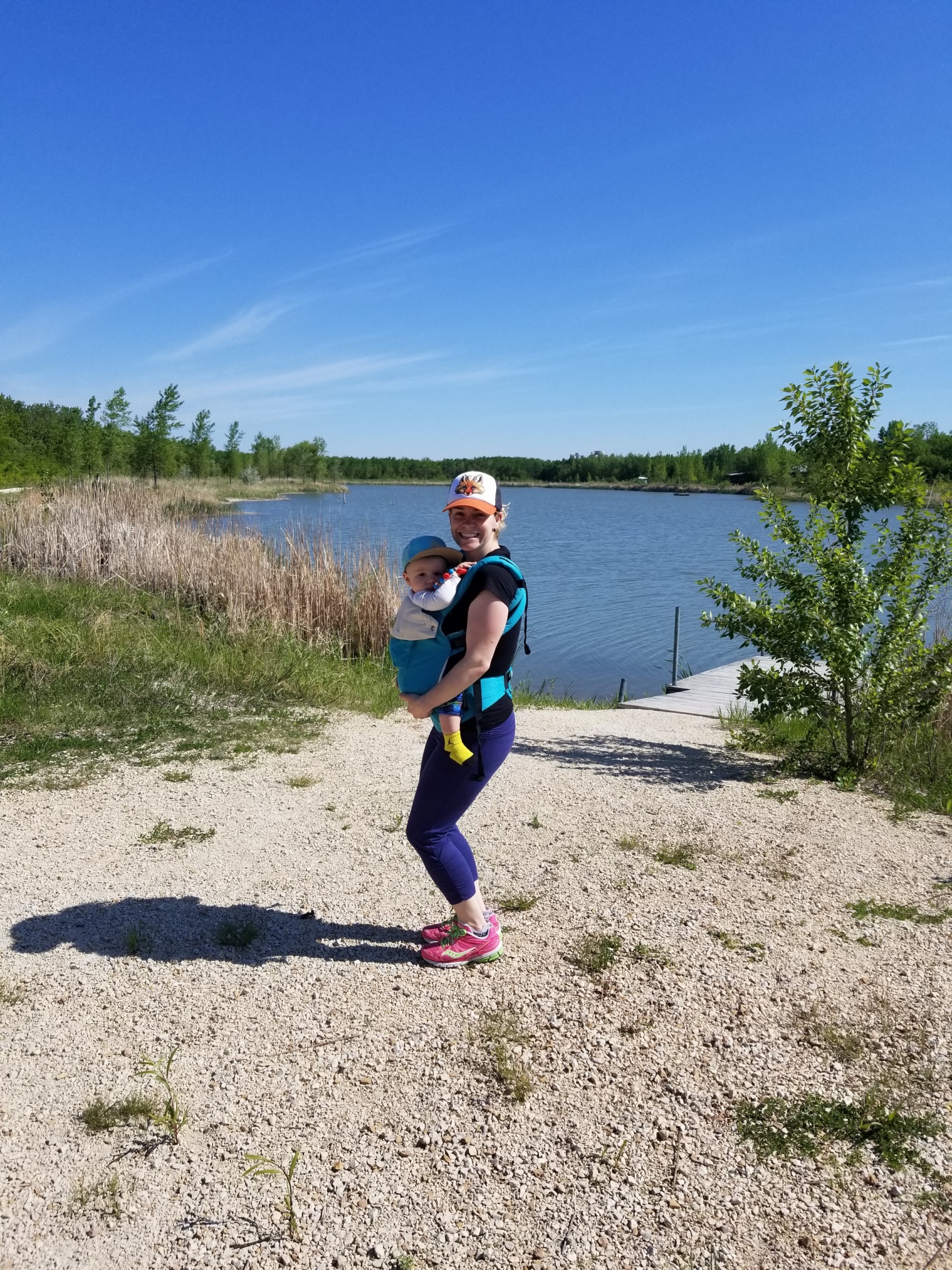Summer babywearing